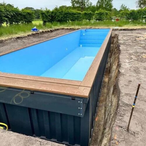 Piscina Contenedor 12 Metros – Natación Lineal y Entrenamiento de Alto Rendimiento