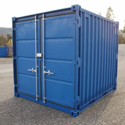 Contenedor de 10 Pies con Doble Puerta – Acceso Total por Ambos Extremos