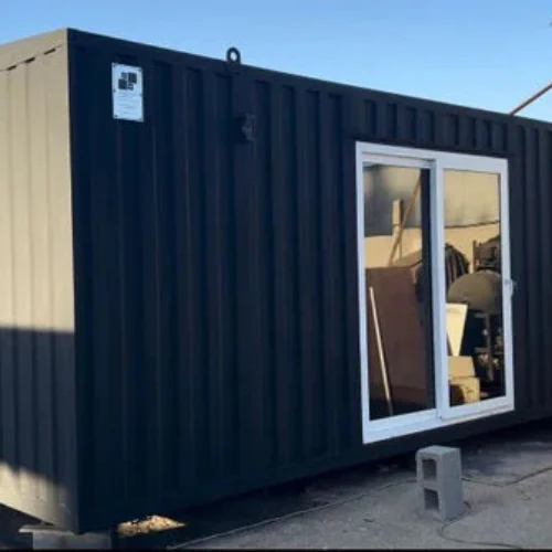 Cabaña Prefabricada Vintage de 18m² con Dormitorio y Baño – Lista para Habitar