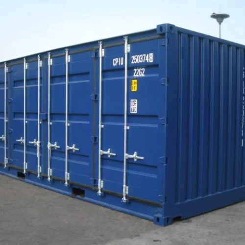 Contenedor Marítimo de 20 Pies con Acceso Lateral Total